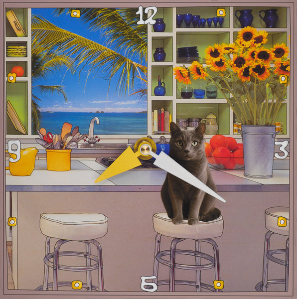 Putska In The Kitchen, Collage Clock