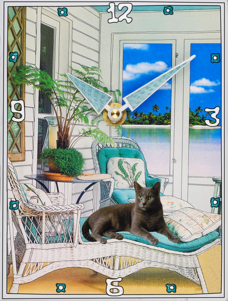 Putska  Collage Clock