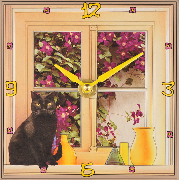 The Best Spot in the House #2 Collage Clock