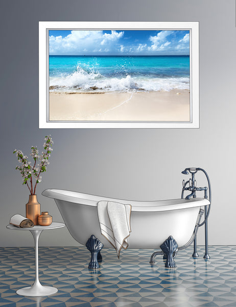 Ocean Wave Custom Metal Print