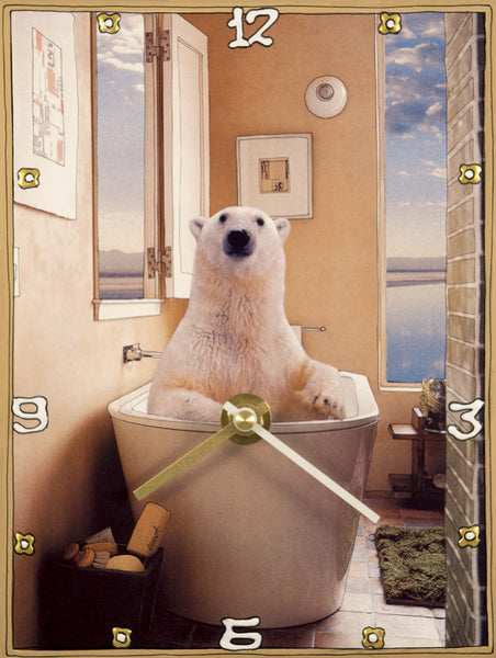 Polar Bear Colllage Clock